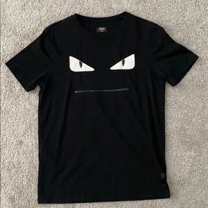 FENDI
Black Bag Bugs Zip Mouth T-Shirt